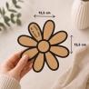 Gastgeschenk zum Ausdrucken – Blumen für Schokokugeln