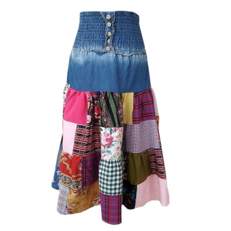 Bunter Patchwork-Rock