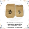 Schneekugel Geschenktüte personalisiert für Weihnachten