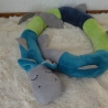 Bettschlange Drache, Puckschnecke, Bettrolle, Wickeltischrolle