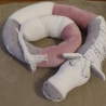 Bettschlange Pferd, Puckschnecke, Bettrolle, Wickeltischrolle
