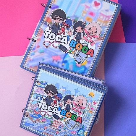Toca Boca Life,Advent, Spielbuch, Handmade, Busybook, Spiel
