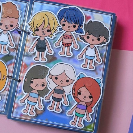 Toca Boca Life,Advent, Spielbuch, Handmade, Busybook, Spiel
