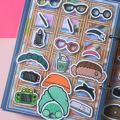 Toca Boca Life,Advent, Spielbuch, Handmade, Busybook, Spiel
