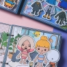 Toca Boca Life,Advent, Spielbuch, Handmade, Busybook, Spiel