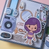 Toca Boca Life,Advent, Spielbuch, Handmade, Busybook, Spiel