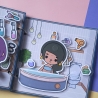 Toca Boca Life,Advent, Spielbuch, Handmade, Busybook, Spiel