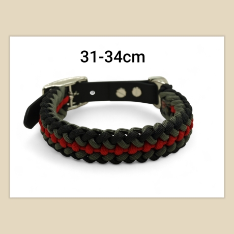 Hundehalsband Paracord 31-34cm