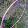 Dancehoop aus Polyprö, UV-aktiv, gelb oder pink