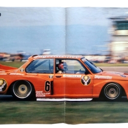 VINTAGE POSTER BMW 320