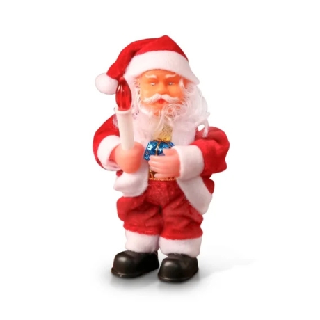 Weihnachtsmann mit Zipfelmütze, rot, 15 cm, neu, Handarbeit