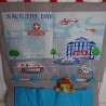 Adventskalender, Polizeistation, Wandutensilo, wandelbar