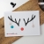 50 Postkarten mit modernem Weihnachtselch Design