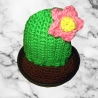 Kaktus Suzanne Häkelanleitung PDF DE/EN separat Bebildert