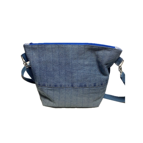 Crossbody-Tasche aus Upcycling-Jeans | Patchwork Umhängetasche