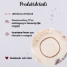 Hämatit Armband Perlen roségold schlicht & elastisch