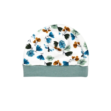 3-tlg Baby Pumphosen-Set Erstlingsoutfit Blumen & Schmetterlinge