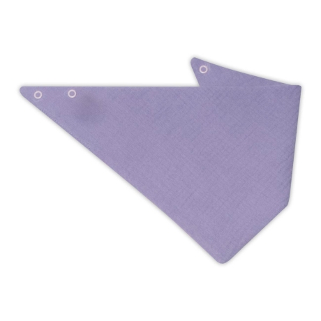 3-tlg Musselin-Set Pumphose-Mütze-Tuch Erstlingsoutfit flieder