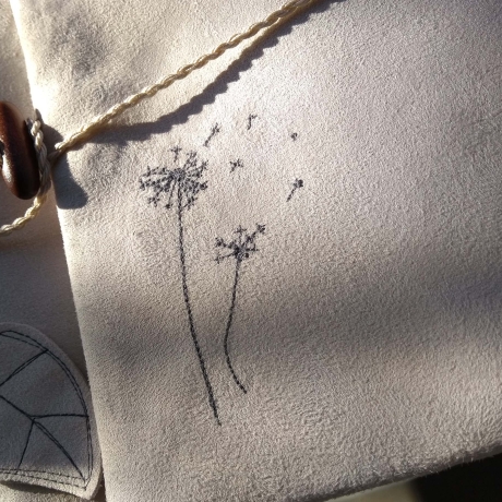 Pusteblume Kein digitales Produkt wird auf meinem Produkt gestick