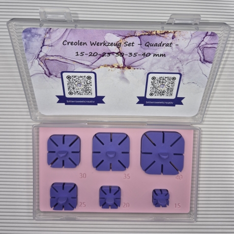 Creolen-Hilfstool – 6 Formen und Größen wählbar | Hoops-Hilfstool