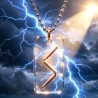 Sowilo Amulett – Sonnenrune Kupfer | UV-Harz | Runic Collection