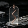 Sowilo Amulett – Sonnenrune Kupfer | UV-Harz | Runic Collection