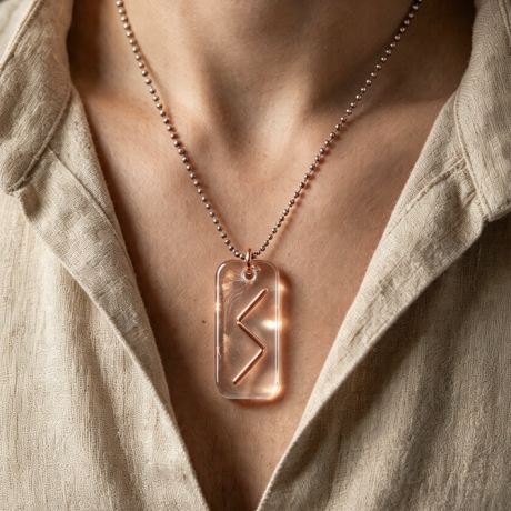 Sowilo Amulett – Sonnenrune Kupfer | UV-Harz | Runic Collection
