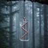 Sowilo Amulett – Sonnenrune Kupfer | UV-Harz | Runic Collection