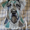 Schnauzer - 15.30 x 17.91 cm