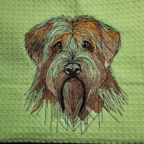 Briard 02 - 13.77 x 16.06 cm