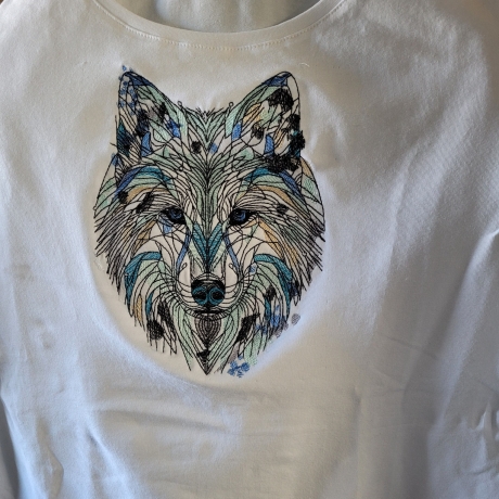 Wolf - 19.48 x 25.79 cm