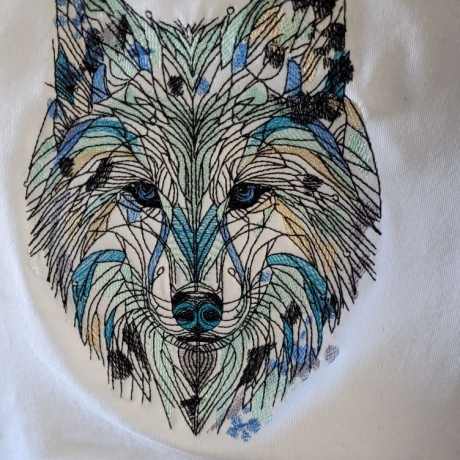 Wolf - 19.48 x 25.79 cm
