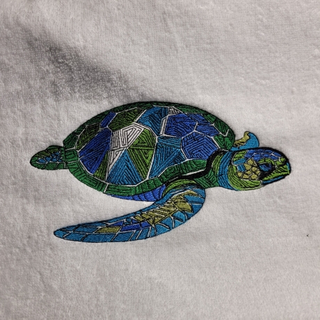 Wasserschildkröte - 19.50 x 10.55 cm