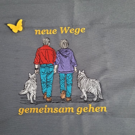 neue Wege - 16,87 x 17.16 cm