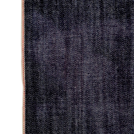 Selvedge-Denim indigo 15 oz schwer 79 cm breit 100% Biobaumwolle