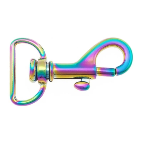 Karabiner 2 Stk. 20mm Schwarz Gold Silber Rose Regenbogen Alt