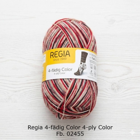 Regia Sockenwolle 4-fädig Color Fb. 02455