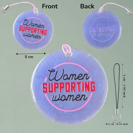 Anhänger Woman Supporting Woman