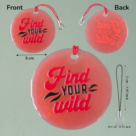 Anhänger Find your Wild