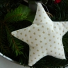 Stoffstern weiss