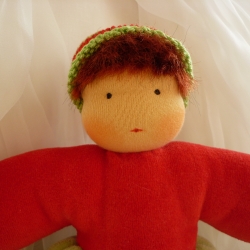 TausendschönStoffpuppen: Träumerle. Kleinkindpuppe