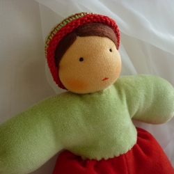 TausendschönStoffpuppen Träumerle. Kleinkindpuppe 