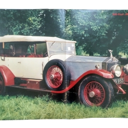 VINTAGE POSTER ROLLS-ROYCE