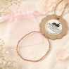 Hämatit Armband Perlen roségold schlicht & elastisch