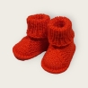 Babyschuhe für Neugeborene 0-3 Monate, rot