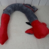 Bettschlange Drache, Puckschnecke, Bettrolle, Wickeltischrolle