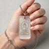 Buddha Amulett m. Schimmer handgefertigt Harz | Lumina Collection