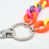 Schlüsselanhänger mit Karabiner Bunt