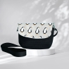 kleine beige Umhängetasche Damen/Clutch/Handtasche/Pinguin/