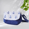 kleine Umhängetasche Damen/Clutch/Handtasche/maritim Anker Tasche